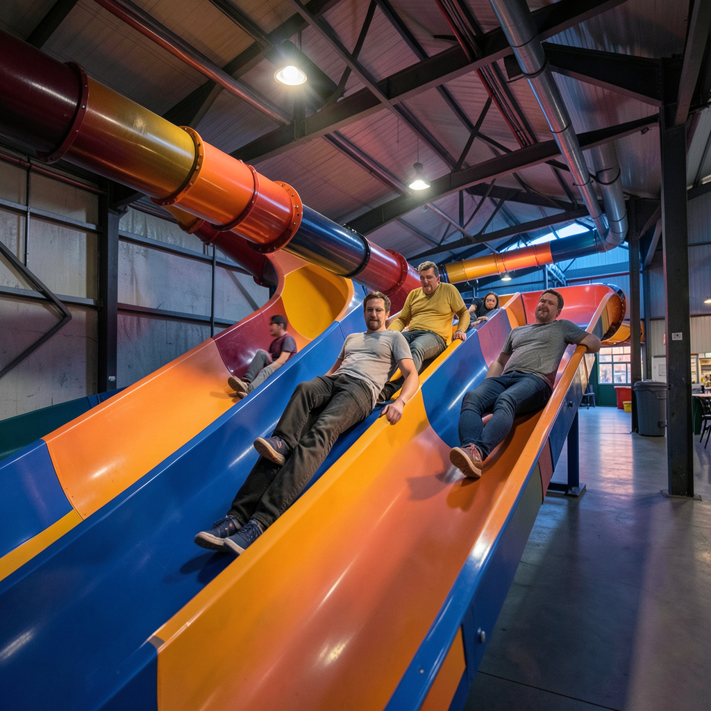 Nottingham slide park launches after-dark sessions for adults